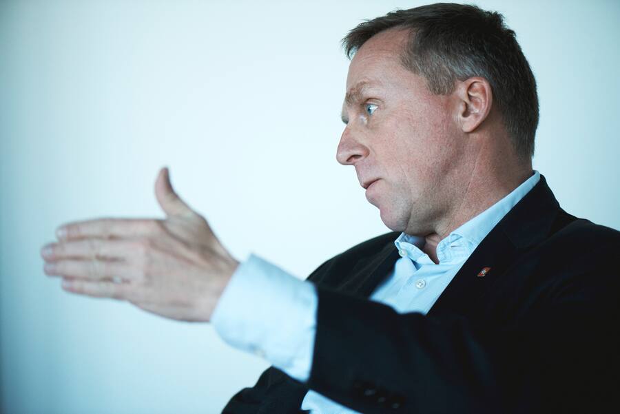 Bernd Bauer, CEO der Edelweiss Air.