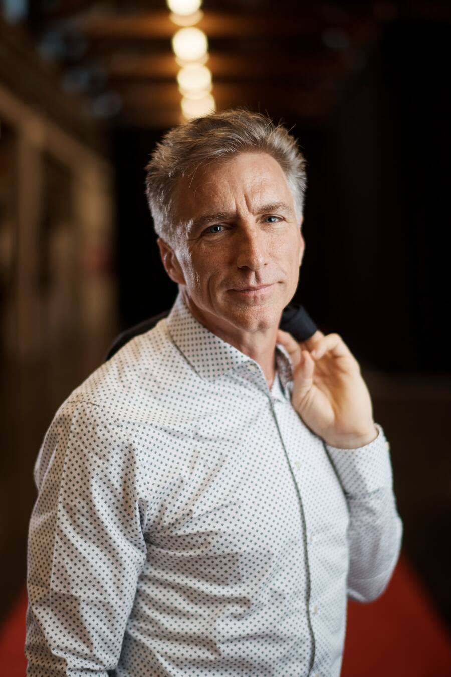 Bracken P. Darrell, CEO of Logitech, captured on Thursday, March 21, 2019 in St. Gallen.