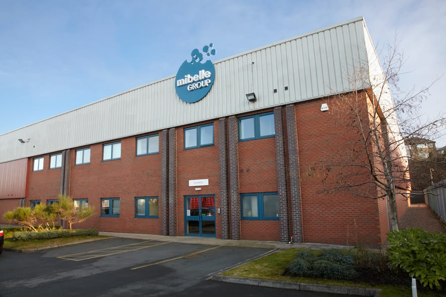 Mibelle-Anlage in Bradford UK