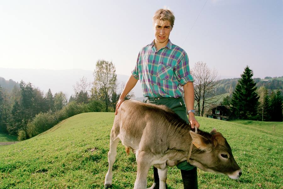 Toni Brunner im Herbst 1995