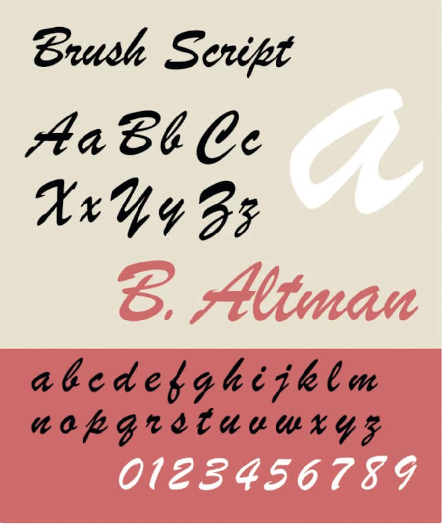 Brush Script