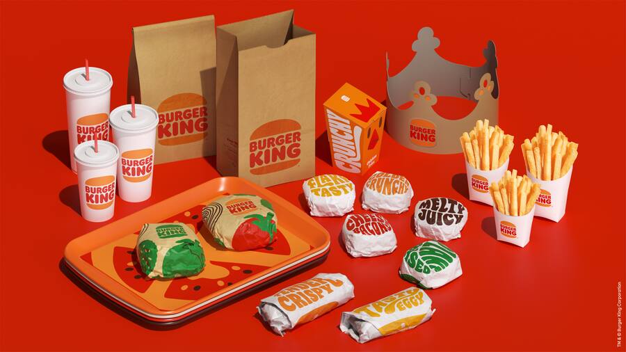 Burger King Verpackungen