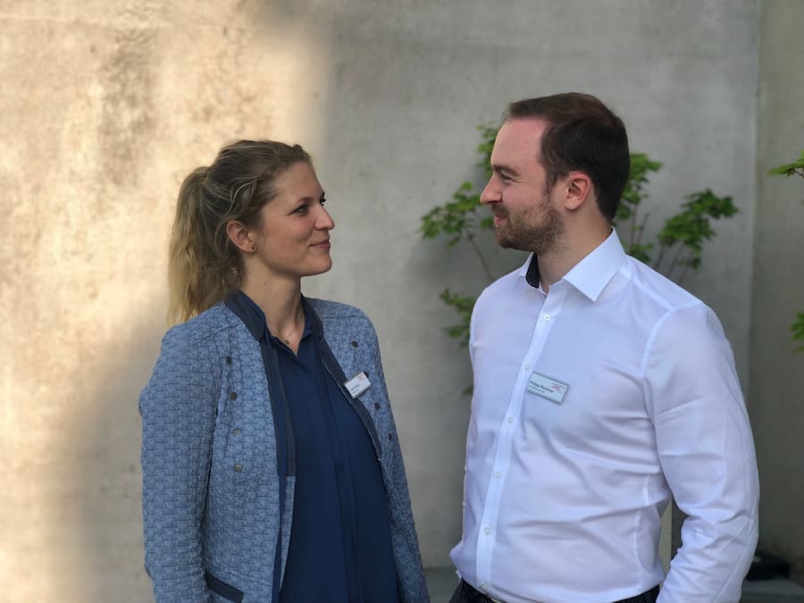 Carol Krech und Philipp Wustrow