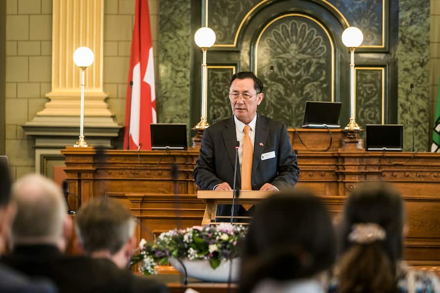 Geng Wenbing, chinesischer Botschafter in der Schweiz