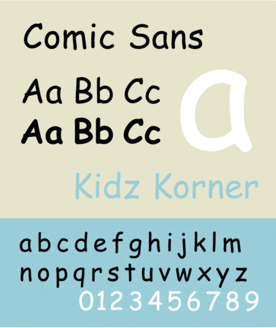 Comic Sans