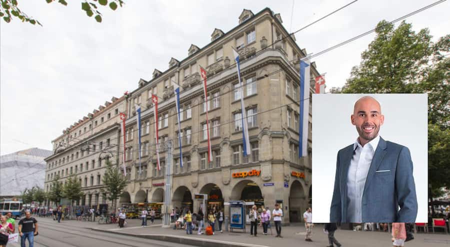 Coop St. Annahof in Zürich und Marcel R. Saluz