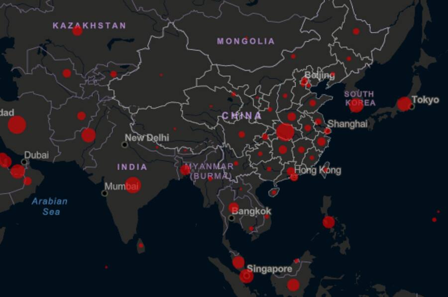 Coronavirus Asien 23 04 20
