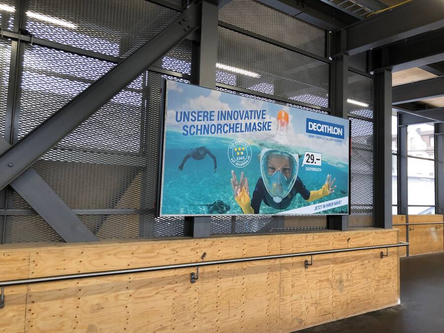 Werbung von Decathlon