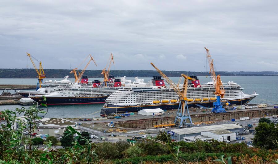 Disney Kreuzfahrtschiffe Brest