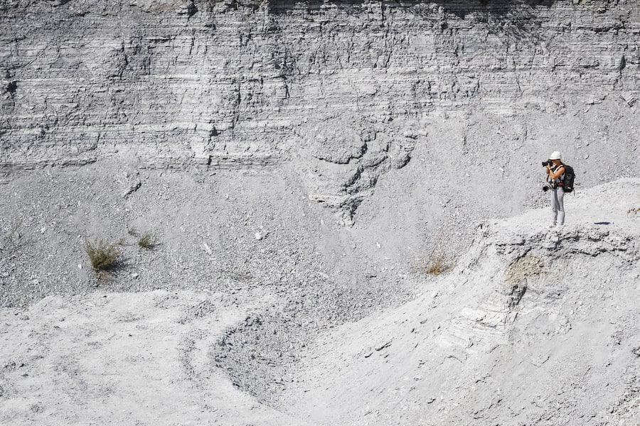 Eine alte Deponie von Lonza.