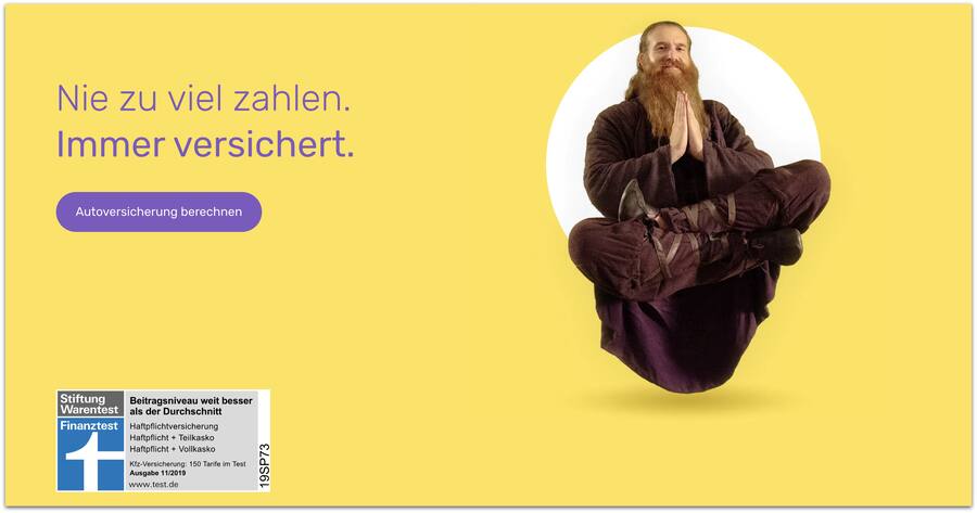 Friday Versicherung Home