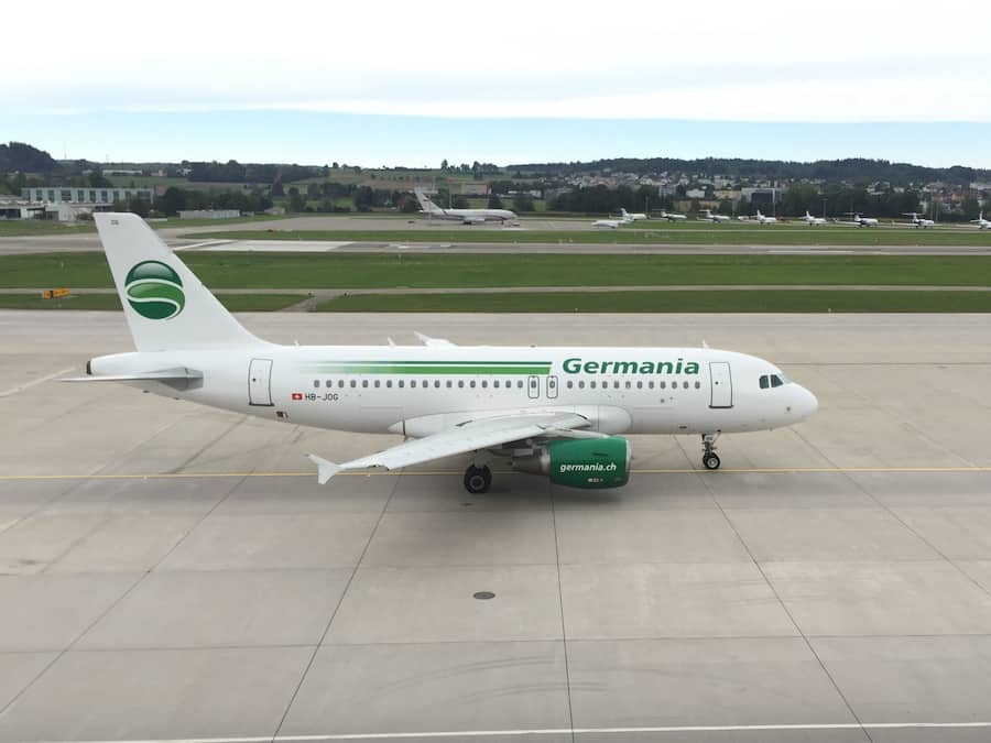 Germania Flug A319-Maschine