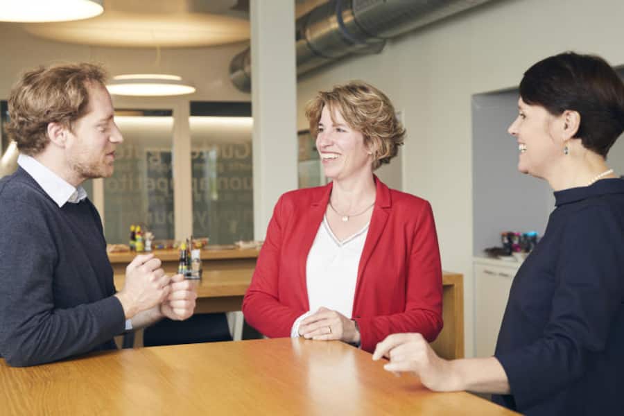 Gespraech mit Miriam Baumann Blocher