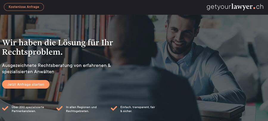 Getyourlawyer Homepage