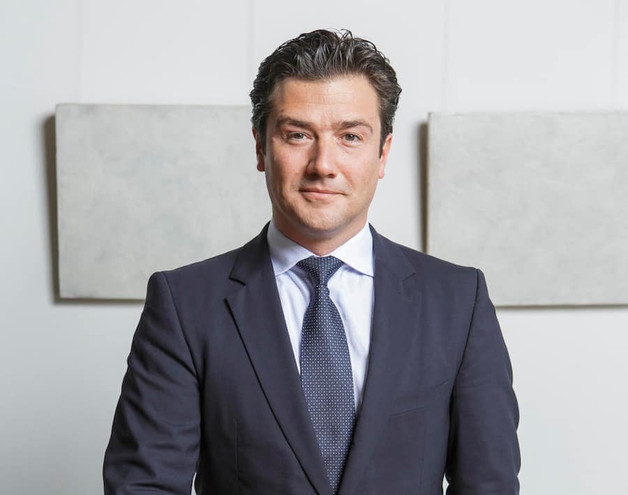 Porträt von Mario Geniale, Anlagechef der Bank CIC.