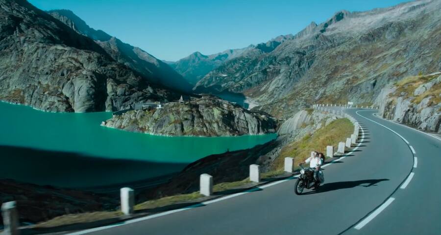 Szene auf dem Grimselpass