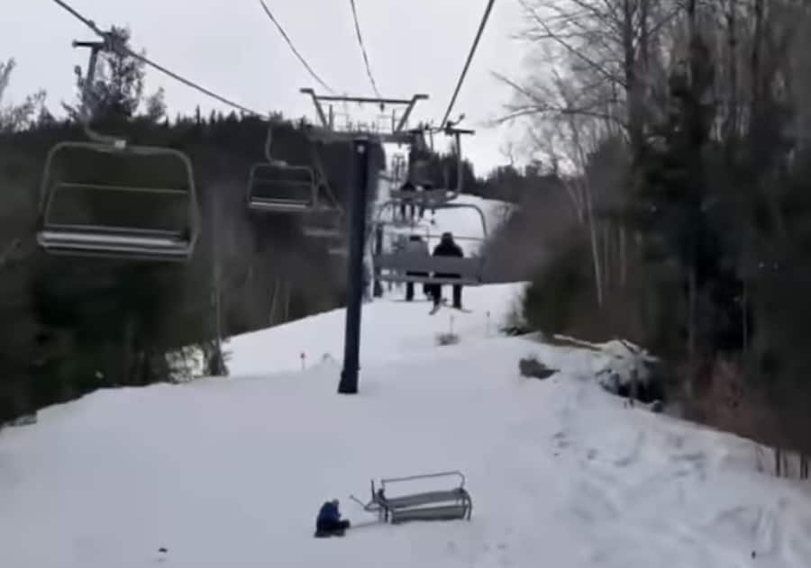 <p>Am Wochenende kam es in einem US-Skigebiet von Vail Resorts auch noch zu einem Umfall – ein Sessel stürzte ab.</p>