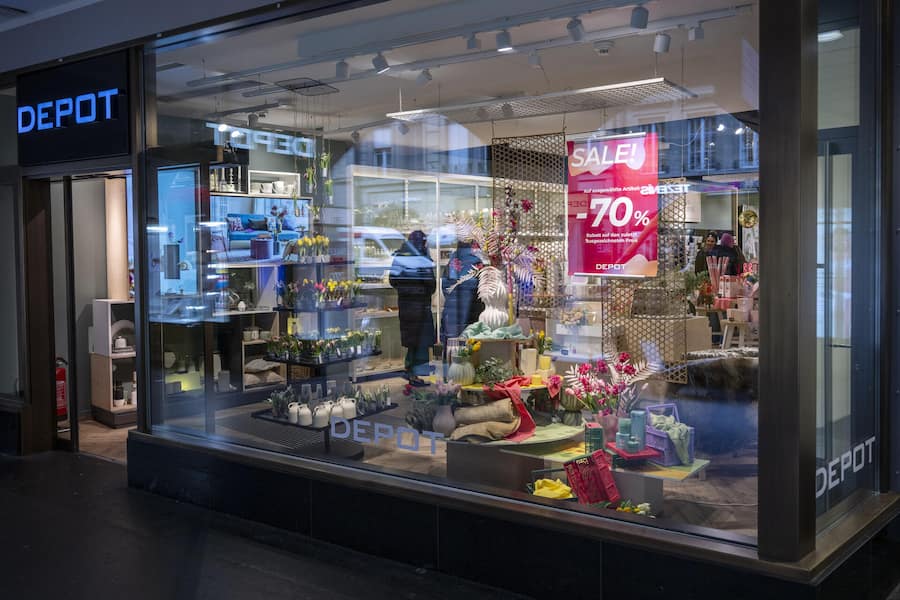 <p>Einer der spektakulärsten Konkurse des bisherigen Jahres betraf die Dekokette Depot – 300 Stellen gingen in der Schweiz verloren.</p>