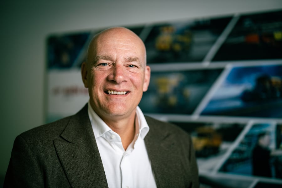 <p>Foto: Thomas Meier. Zürich, 12.03.25. Barend Fruithof, CEO Aebi Schmidt.</p>