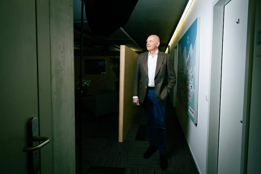 <p>War Landwirt, dann Banker, nun Industrie-CEO: Barend Fruithof. </p>