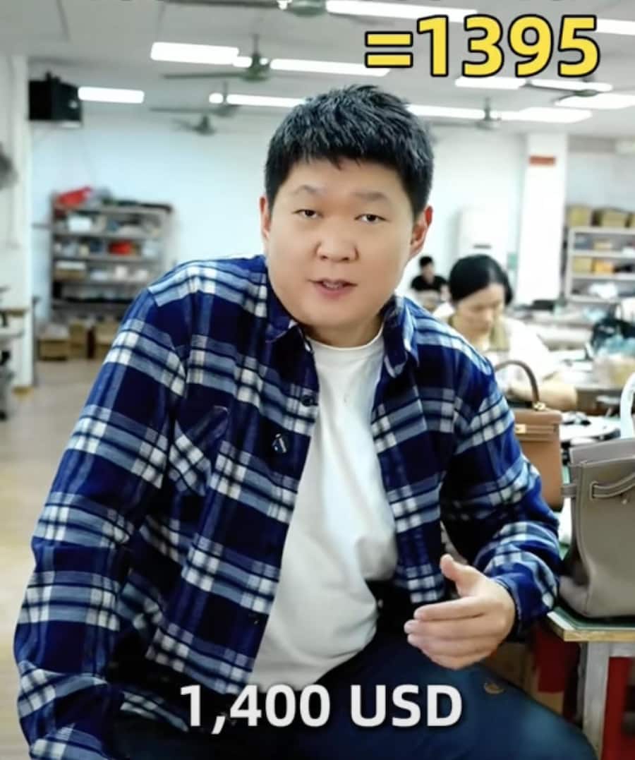 <p>Luxushersteller wie Hermès werden in den Videos für ihre hohen Margen kritisiert.</p>