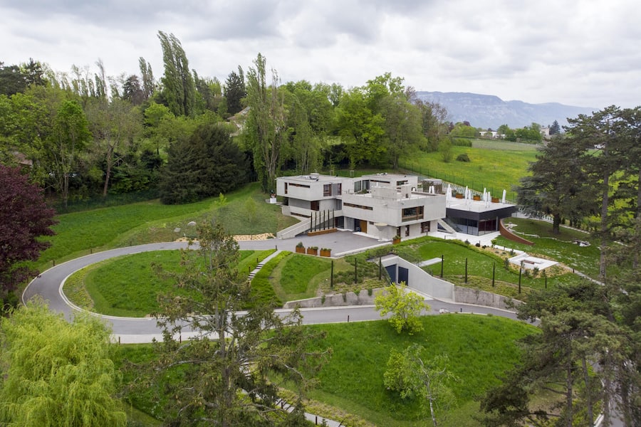 <p>Die Villa Mundi auf dem Gelände des WEF in Cologny.</p>