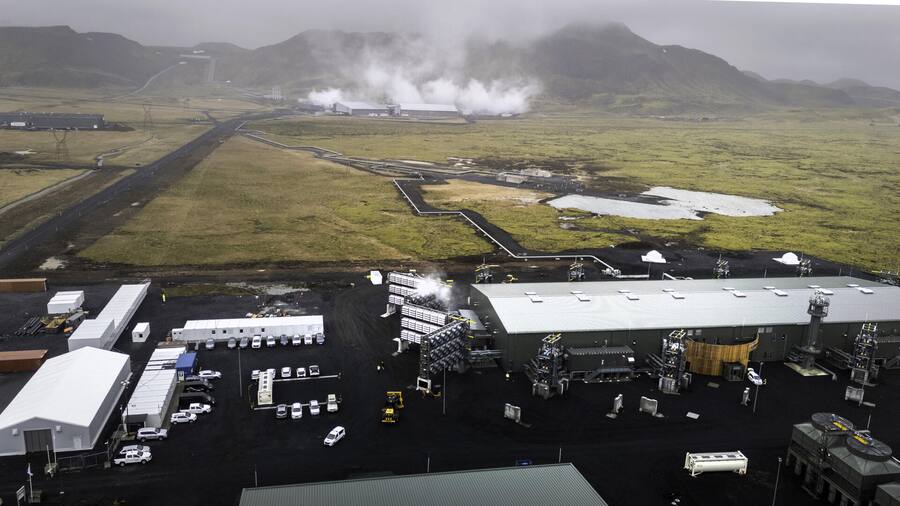 <p>Die «Mammoth»-Anlage auf Island.</p>