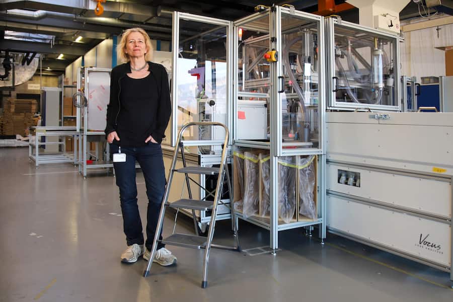 <p>Katrin Fuhrer ist Gründerin von Tofwerk für Massenspektrometer.</p>