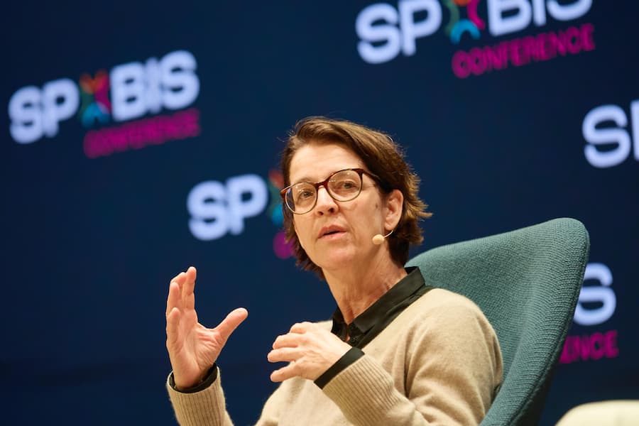 <p>05.02.2025, Hamburg: Spobis 2025. Foto: Georg Wendt</p> <p>Tatjana Hänni</p>