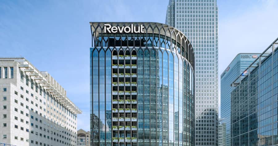 <p>Im Kreise der grossen Banken angekommen: Der neue Konzernsitz von Revolut in der Londoner Canary Wharf.</p>