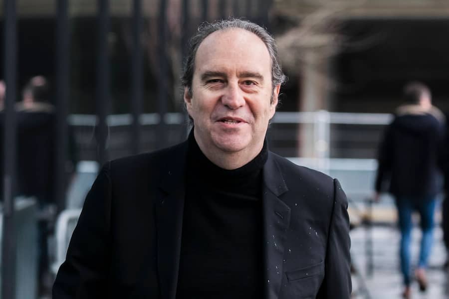 Paris, France March 5, 2020 - Press conference of the socialist candidate for mayor of Paris, to present her proposals in terms of digital innovation policy and digital sovereignty - Iliad s founder Xavier Niel POLITIQUE, ECONOMIE, DIGITAL, NUMERIQUE, START UP, PATRON, DIRIGEANT, NIEL PUBLICATIONxNOTxINxFRA Copyright: xVincentxIsorex