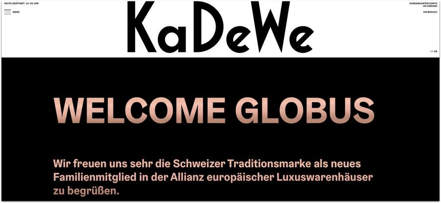KaDeWe_Globus