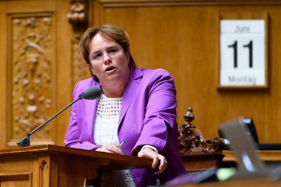 Magdalena Martullo-Blocher im Nationalrat