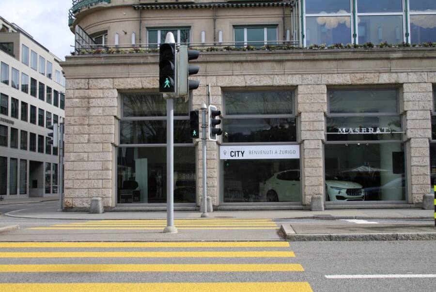 Der Showroom am Utoquai