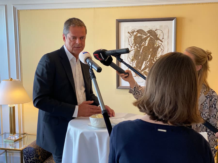 Max Katz, Präsident des Schweizer Reise-Verbands