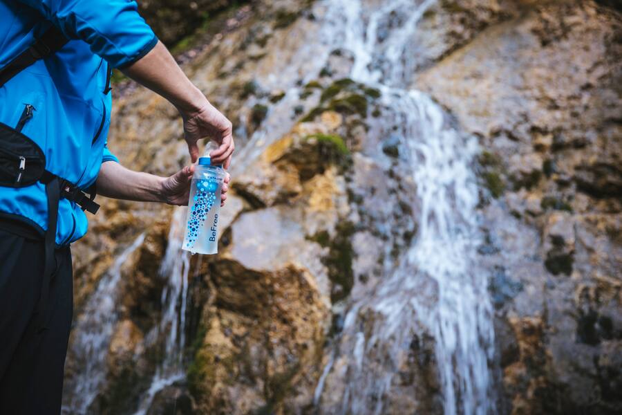 Das ultraleichte, preisgekrönte Katadyn BeFree ist der einfachste Weg für schnelle Wasserfiltration beim Wandern, Reisen oder auch im Alltag.