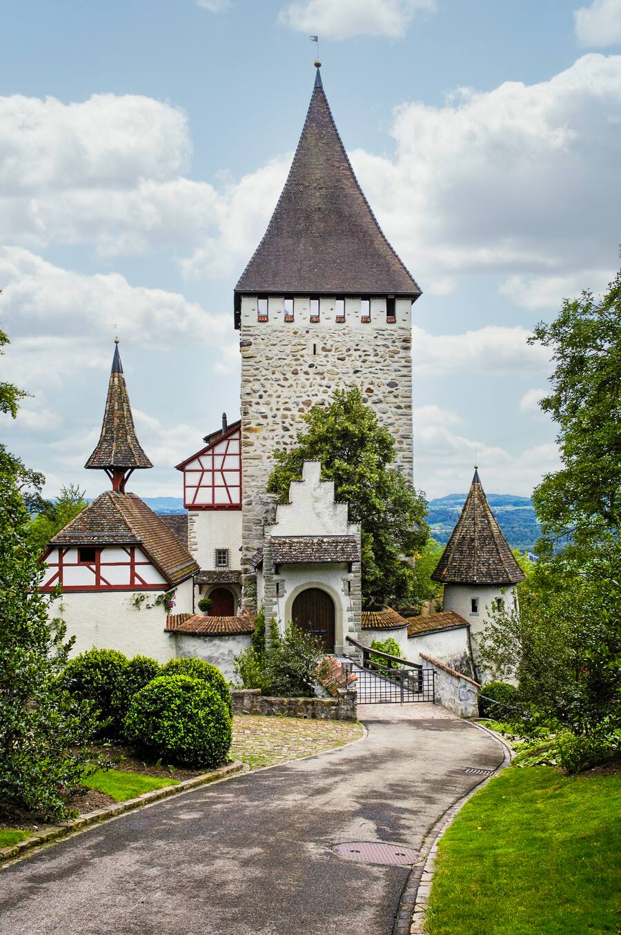 Schloss Weinfelden 2007 hier wohnen von Fincks 16.8.2007 Foto Sabine Wunderlin- RDB BY DUKAS