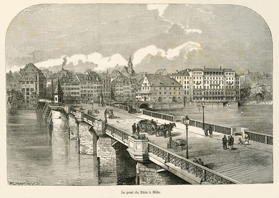 RHEIN BRIDGE IN BASEL