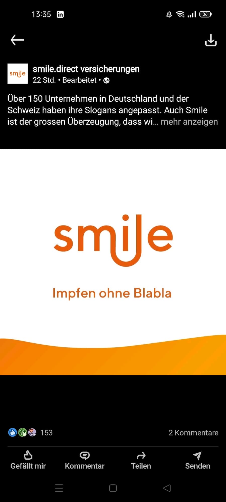 smile Impfkampagne