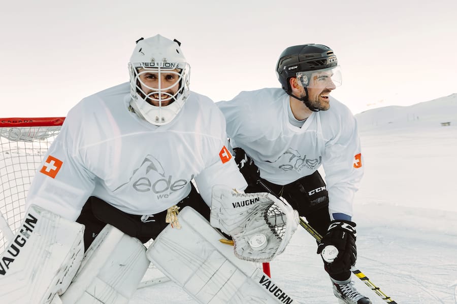 Snus-Unternehmer Kevin Huber und Cyril Meyer