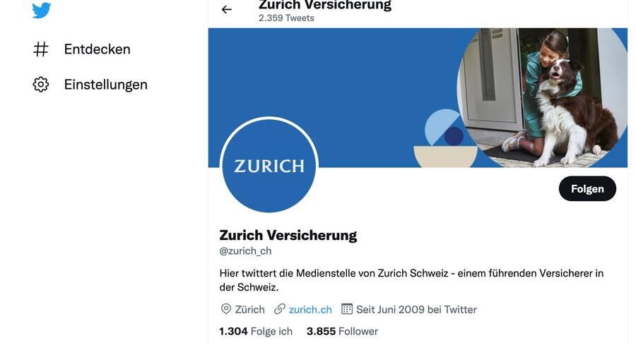 Zurich Logo Twitter