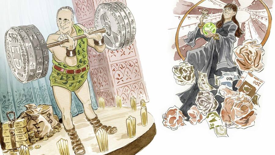 Bruno Milesi (links) von Milesi Asset Management / Tareno-Chefin Sybille Wyss