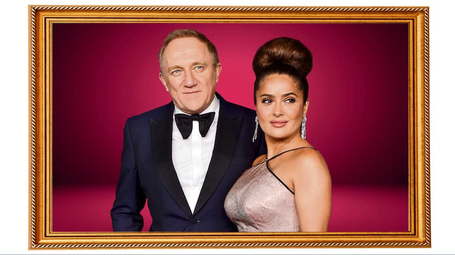 Glamour-Paar: François-Henri Pinault mit Gattin Salma Hayek.