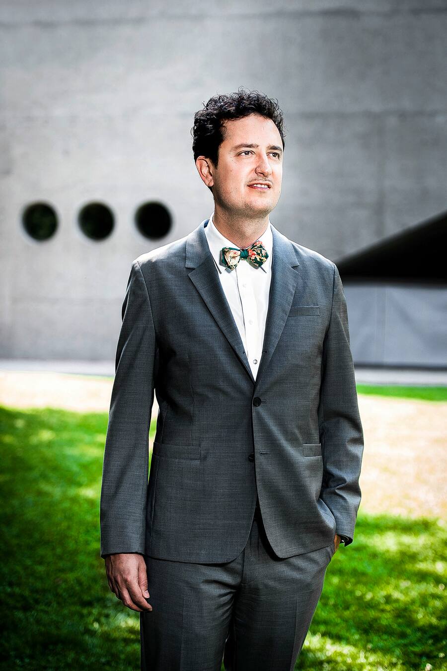 Foto: Nathalie Taiana, 22.07.2021, Zürich (ZH), Nicola Forster, Präsident der SGG (verwaltet das Rütli und organisiert 1. August-Feier, aufgenommen beim Landesmuseum Zürich