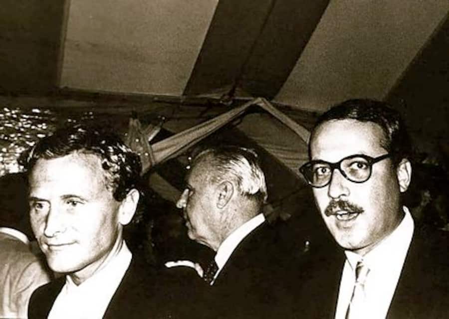 Thomas Ammann und Alexander Schmidheiny, 1983