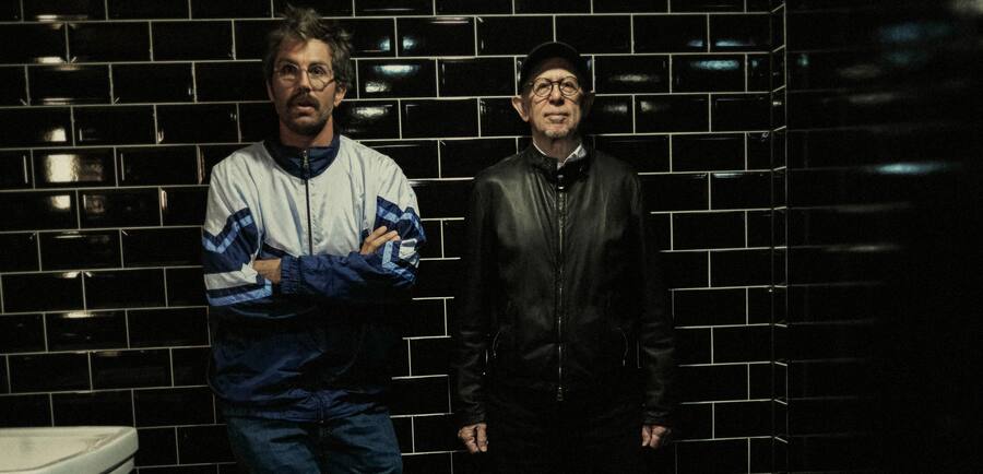Regisseur David Constantin und der Komiker Viktor Giacobbo