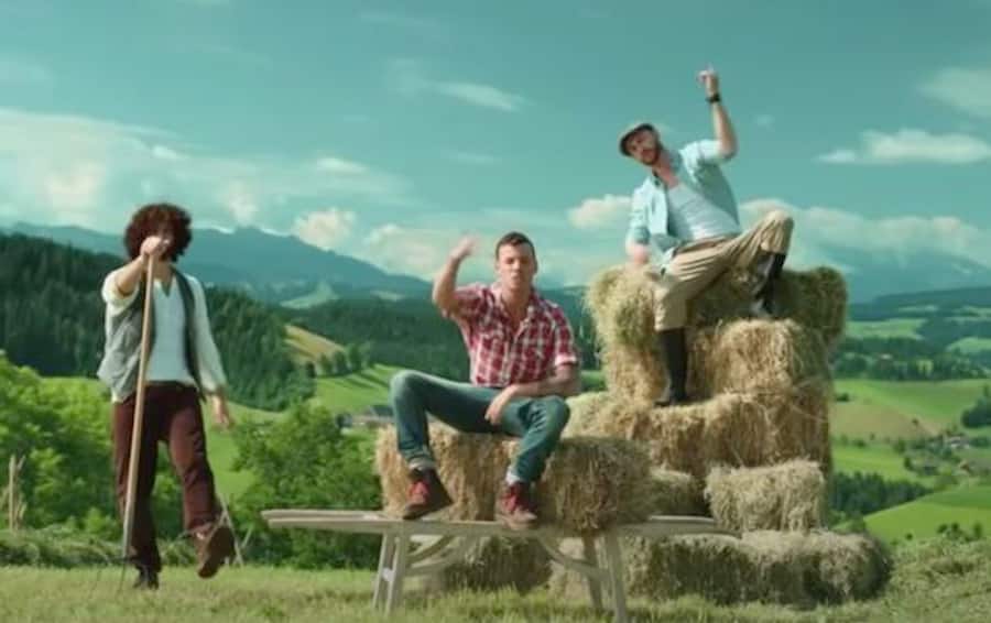 I Love: Camenzinds Werbespot-Song für Coop-Bioprodukte schaffte sogar den Sprung in die Charts.