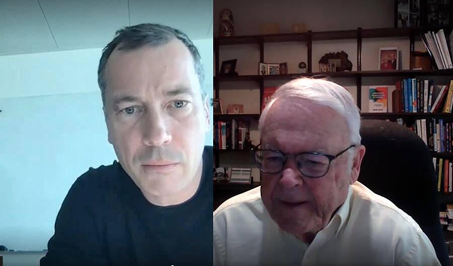 David A. Aaker im Zoom-Interview mit Thomas Wildberger.