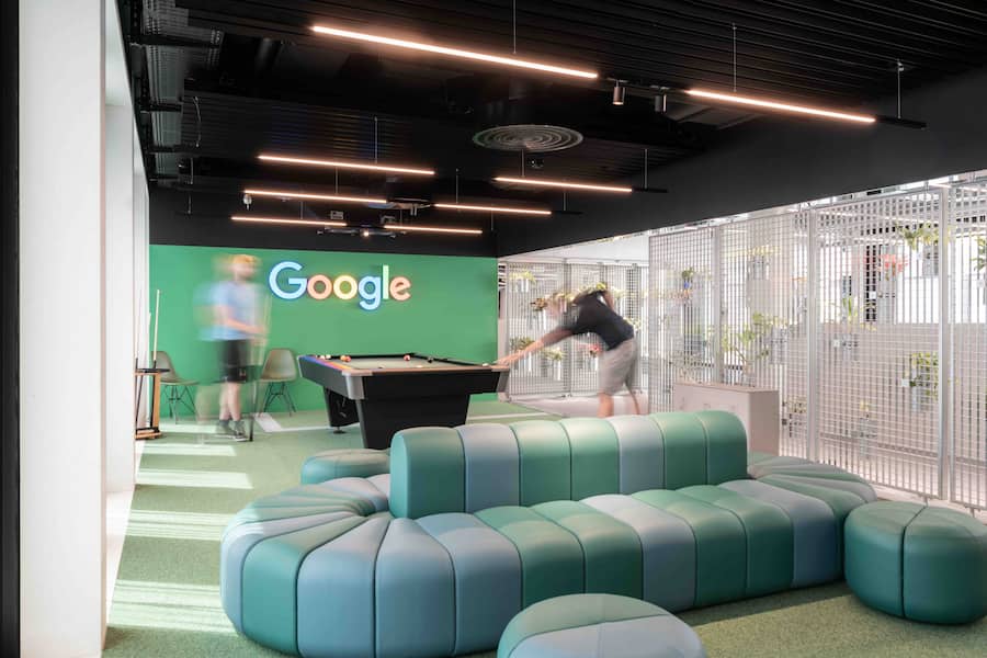 Spielecke Büros Google