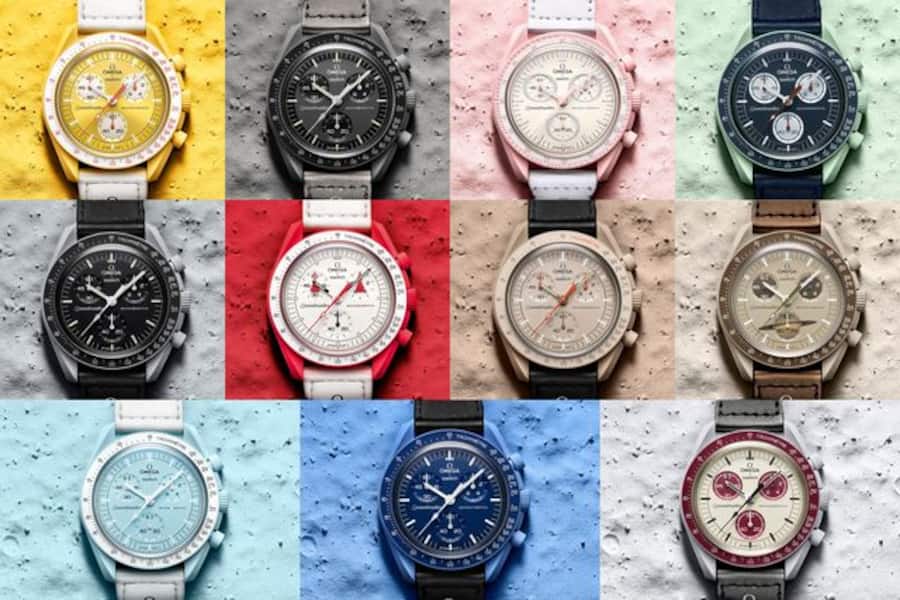 Die Moonswatch-Kollektion von Swatch: Elf heiss begehrte Modelle